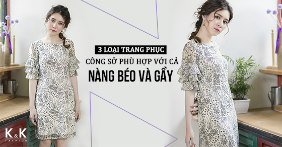 Váy suông dành cho cả người béo và gầy