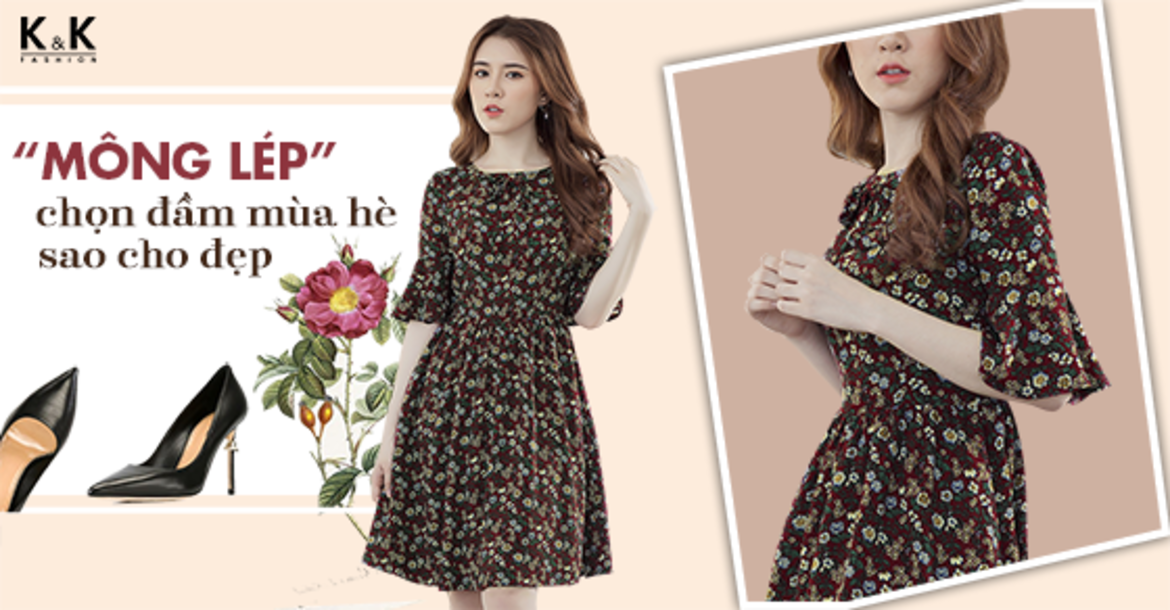“Mông lép” chọn đầm mùa hè sao cho đẹp