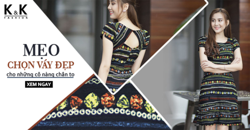 Mẹo chọn váy đẹp cho cô nàng chân to