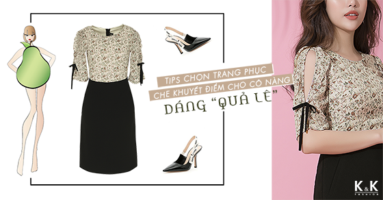 Tips chọn trang phục che khuyết điểm cho cô nàng dáng “quả lê”